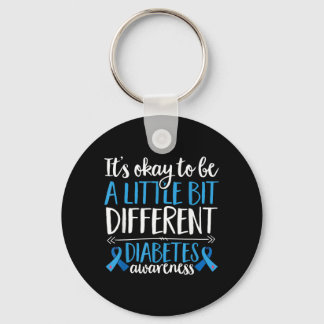 Porte-clés T1d Warrior Oky Pour Être Un Diabète Différent