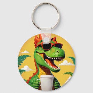 Porte-clés T-Rex Dinosaur Drôle