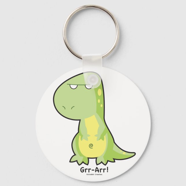 Porte-clés T-Rex Grr Arr Porte - clé (Recto)