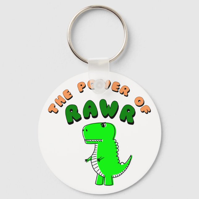 Porte-clés T-Rex La Puissance De La Révolution (Recto)