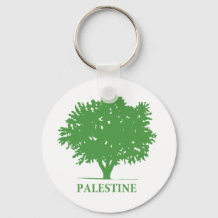 Porte-clés T-shirt d'olivier de la Palestine