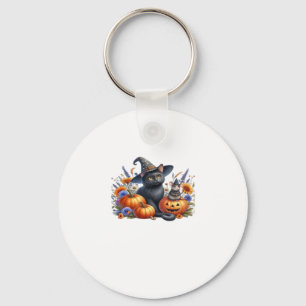 Porte-clés T-Shirt Essentiel de la souris de chat d'Halloween