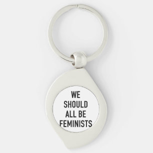 Porte-clés T-shirt féministe - Nous devrions tous être fémini