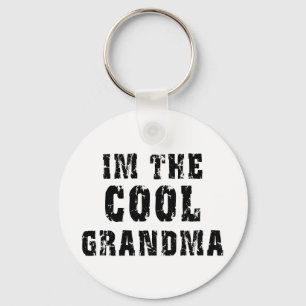Porte-clés T-shirt frais de grand-maman