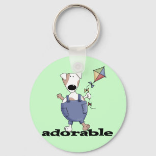 Porte-clés T-shirts et cadeaux adorables de chien