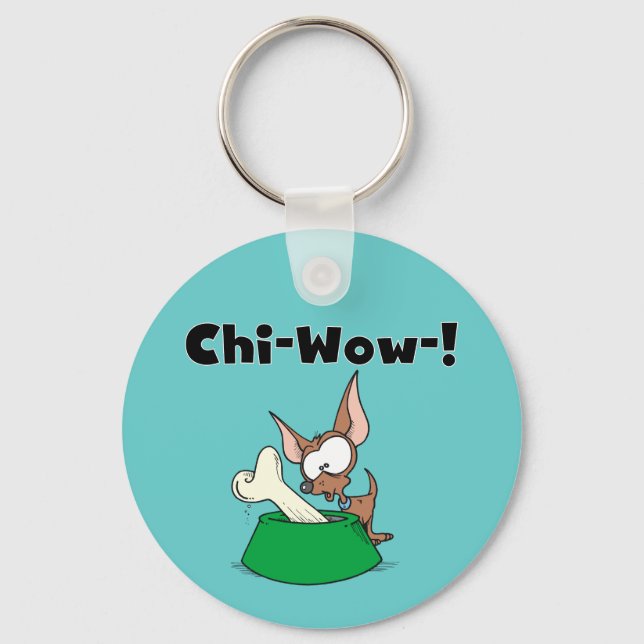 Porte-clés T-shirts et cadeaux Chihuhua Chi-Wow (Recto)