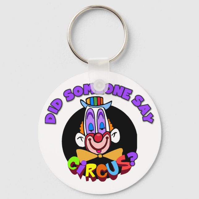 Porte-clés T-shirts et cadeaux de cirque (Recto)