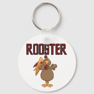 Porte-clés T-shirts et cadeaux de coq