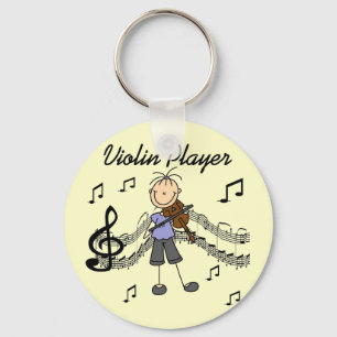 Porte-clés T-shirts et cadeaux de joueur de violon de fille