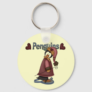 Porte-clés T-shirts et cadeaux de pingouin de raquette
