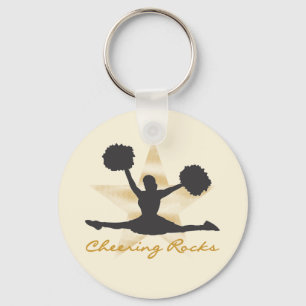 Porte-clés T-shirts et cadeaux Gold Cheering Rocks