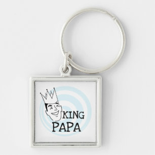 Porte-clés T-shirts et cadeaux King Papa