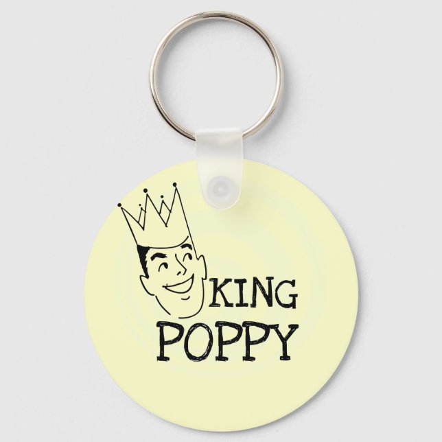 Porte-clés T-shirts et cadeaux King Poppy (Recto)