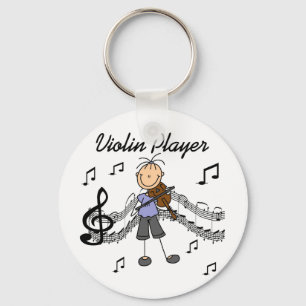 Porte-clés T-shirts et cadeaux pour joueuses de violon