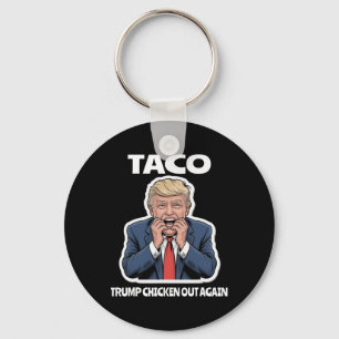 Porte-clés Taco Drôle a Fait Peur à Trump qui Recule Toujours