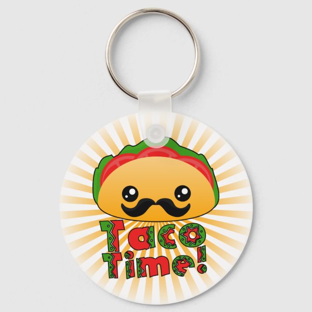Porte-clés Taco Time (Recto)