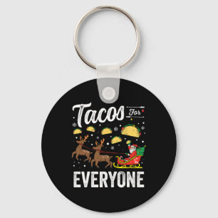 Porte-clés Tacos Pour Tous Noël Taco Drôle Noël Père Noël