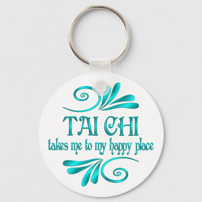 Porte-clés Tai Chi Joyeux Lieu (Recto)
