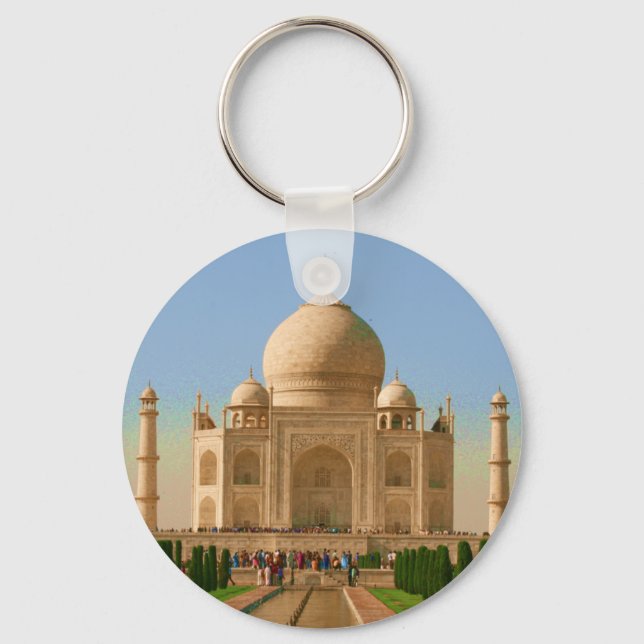 Porte-clés taj mahal clair (Recto)