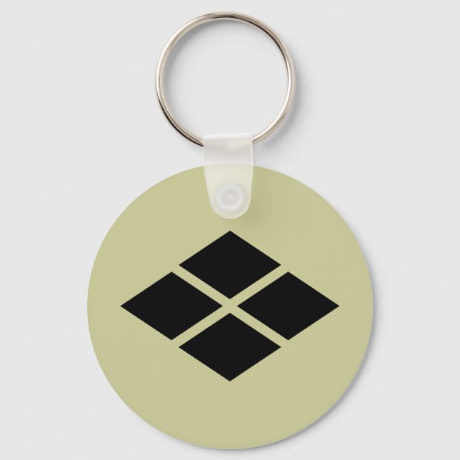 Porte-clés Takeda mon, Japon (Recto)