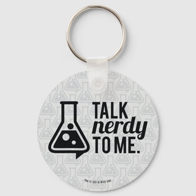 Porte-clés Talk Nerdy (Recto)