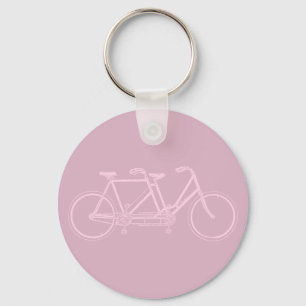 Porte-clés Tandem Vélo Deux Sièges Vélo Art COULEUR PERSON