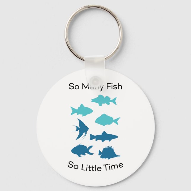 Porte-clés Tant de poissons d'eau douce (Recto)