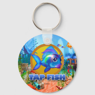 Porte-clés Tapez le porte - clé de poissons