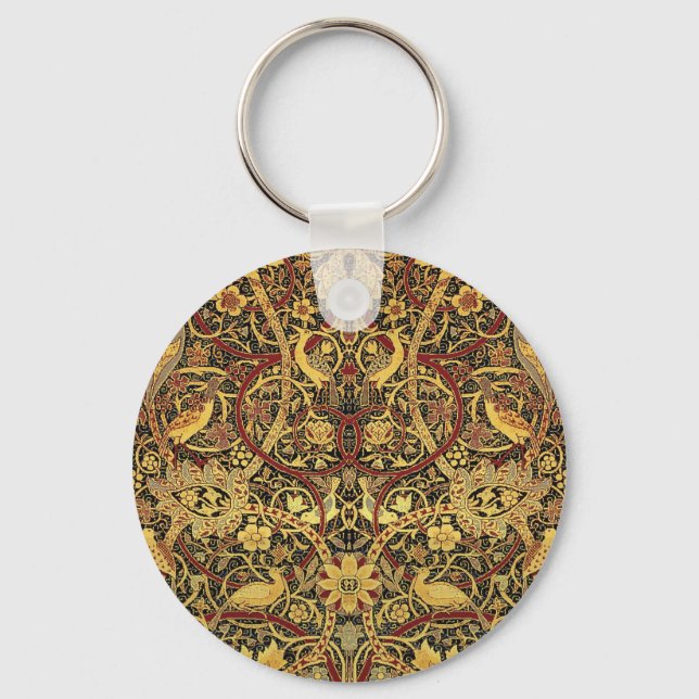Porte-clés Tapisserie William Morris Bullerswood (Recto)
