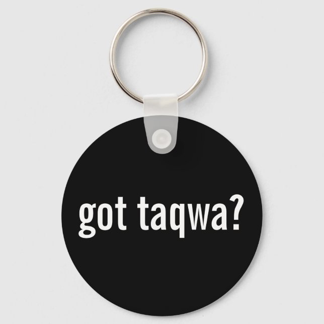 Porte-clés T'as Taqwa ? (Recto)