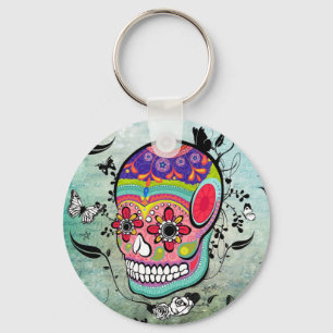 Porte-clés Tatttoo Urban Muerte Day of the Dead Illustration