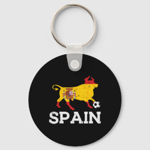 Porte-clés Taureau d'Espagne Football Espagnol Byll Hommes Fe