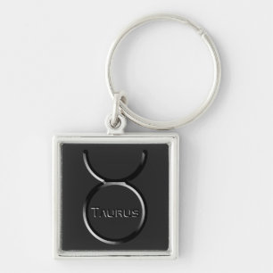 Porte-clés TAURUS, Conception abstraite du signe zodiaque,
