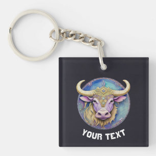 Porte-clés Taurus personnalisé Zodiac