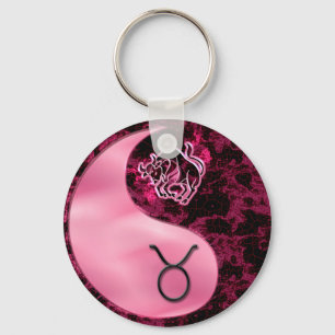 Porte-clés Taurus Yin Yand