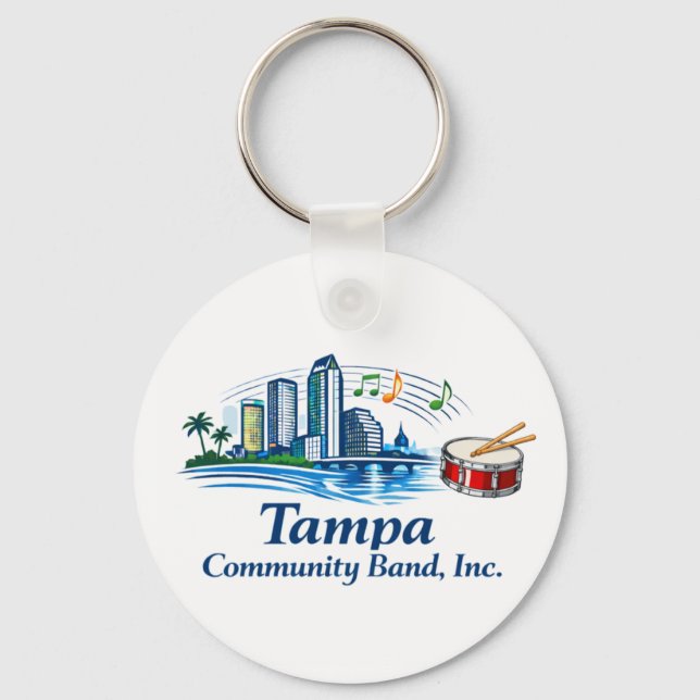 Porte-clés TCB Percussion Logo Keychain (Recto)