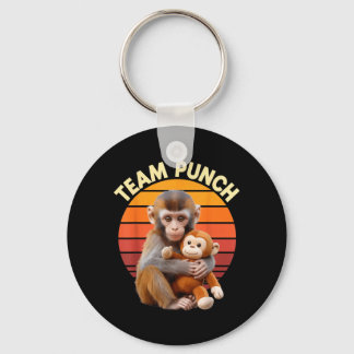 Porte-clés Team Punch Monkey Plush Retro Sun