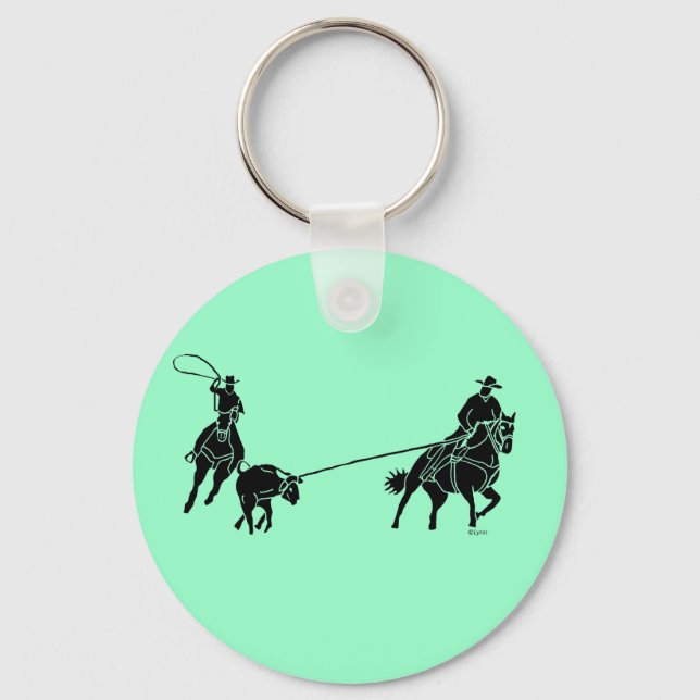 Porte-clés Team Ropers 200 (Recto)