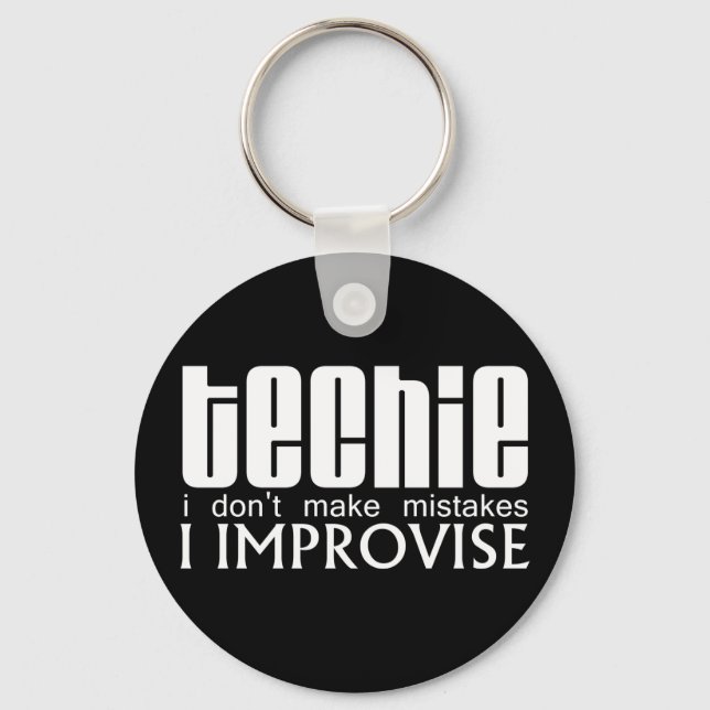 Porte-clés Techie Improvise (Recto)
