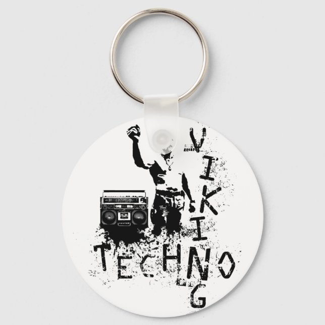 Porte-clés Techno Viking (Recto)