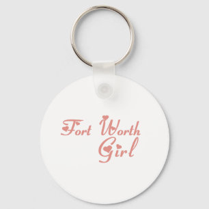 Porte-clés tee - shirts de la Fille de Fort Worth