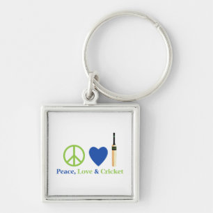 Porte-clés Tee - shirts et cadeaux Peace Love et Cricket