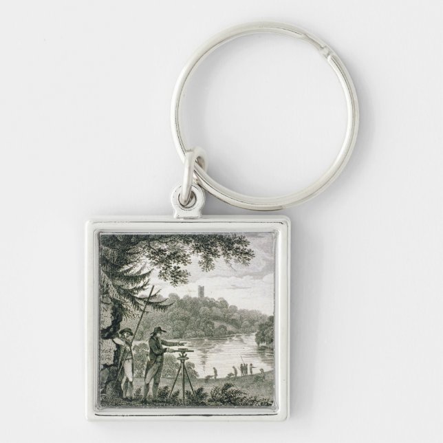 Porte-clés Télécarte de Humphrey Repton, gravée par Thoma (Devant)