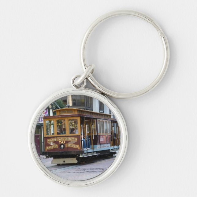 Porte-clés Téléphérique de San Francisco (Devant)