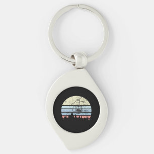 Porte-clés Téléphérique de ski Rétro