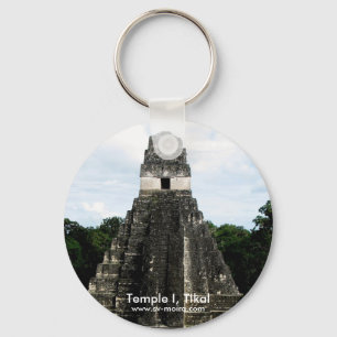 Porte-clés Temple I, Tikal, Guatemala