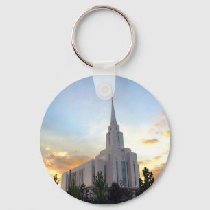 Porte-clés Temple LDS mormon Oquirh Mountain Utah