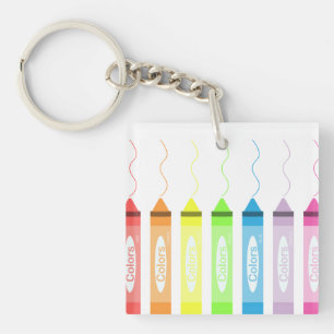 Porte-clés Temps de coloriage !