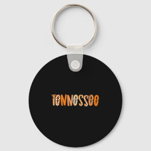 Porte-clés Tennessee Coquette Orange à Carreaux Bow Femme Fil