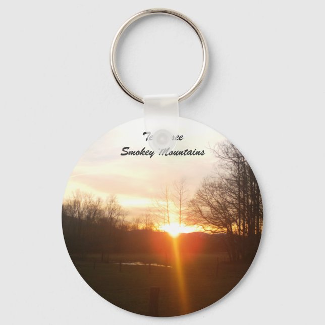 Porte-clés Tennessee Smokey Mountains Porte - clé (Recto)